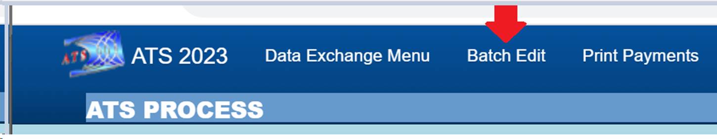 A blue and white sign
Description automatically generated